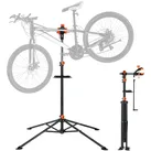 VEVOR Fahrradreparaturständer Fahrradmontageständer, Reparaturständer für Fahrräder, Schwerlast-Montageständer 36,3 kg, 102-160 cm Höhenverstellbarer Fahrradständer mit vier Standbeinen Schwarz