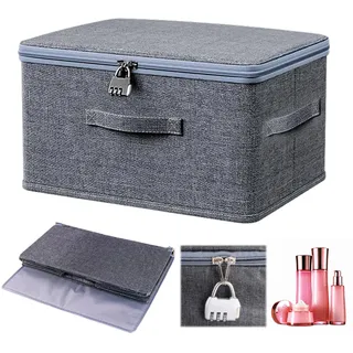 rickmask Aufbewahrungsbox 30 x 20 x 14 cm 1-tlg. grau