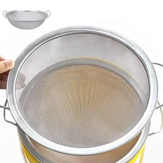 Feinmaschiges Sieb, feinmaschiges Sieb | Rundsiebe aus Edelstahl mit 60 Stichen | Flitterwochenfilter in Emulsion, Edelstahlsieb, feinmaschiger Farbfilter