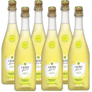LIGHT live alkoholfrei 0,0% Limoncello Sprizz (6 x 0,75 l)