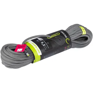 Edelrid Bergzeit Rapid 9.2mm Kletterseil (Größe 80M, schwarz)