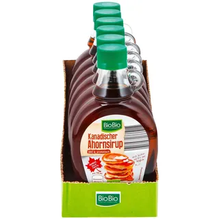 BioBio Ahornsirup 250 ml, 6er Pack