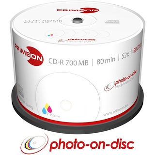 PrimeOn CD-R 80min/700MB, 52x 50er Spindel