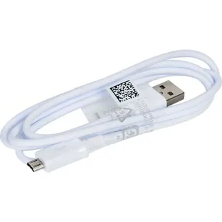 Original Samsung Ladekabel Datenkabel ECB-DU4AWE ca.95cm in Weiss für Samsung Galaxy S4 I9505 2.0 USB Ladegerätkabel Aufladekabel Charge Cable Mi... - Weiß