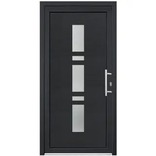 PANTO Haustür Modell K017 DIN rechts anthrazit 110 x 210 cm