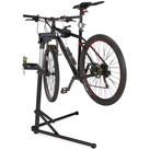 relaxdays Fahrrad-Montageständer Fahrrad Montageständer mit Lenkerhalter schwarz|silberfarben