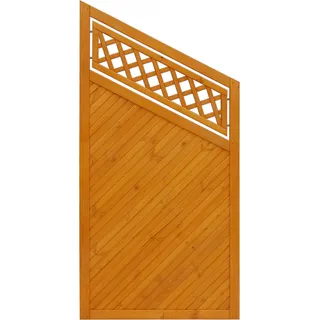 Andrewex Sichtschutzzaun Toulon 180/135 cm x 90 cm Pinie