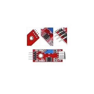 Hochempfindliches Mikrofon-Audioverstärkermodul, Ausgang 20 dB Verstärkung Rauscharm Gleichstrom 3,3 V / 5 V, Dieses Modul verwendet professionelle Mikrofonverstärkung Ic, Niedrig Ausgangsrauschen