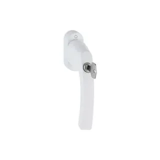 HOPPE DK-Fenstergriff abschließbar Luxemb. 099S/U52Z 200NM 7/37, F9016