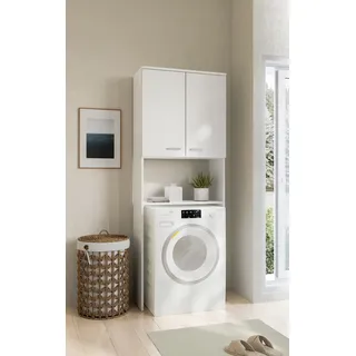 Schildmeyer Waschmaschinenschrank Mobes weiß, ca.70x188x32cm