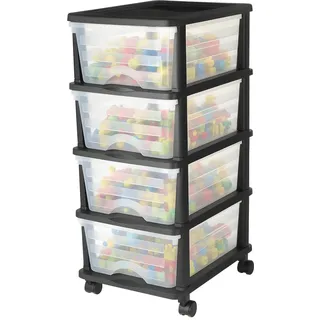 Vevor Schubladenschrank 17 x 40 x 70 transparent