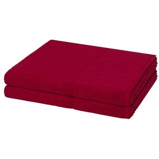 Duschtuch 2 x 67 x 140 cm ruby