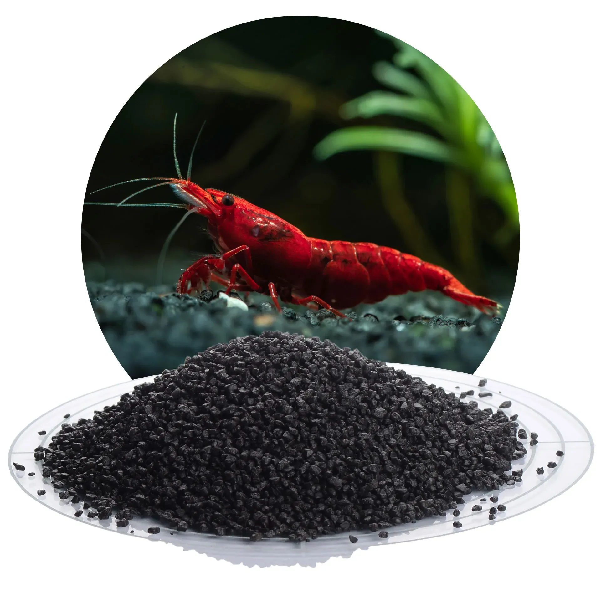 Aquariumkies schwarz 2,0-3,0 mm - 5 kg Sack
