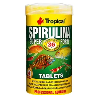 TROPICAL Super Spirulina Forte Tablets 250ml 340szt.