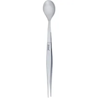 Triangle Probierlöffel mit Pinzette FINAL TOUCH Edelstahl