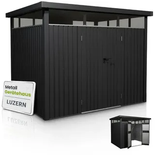 Juskys Gerätehaus Luzern 7,8 m2 Anthrazit