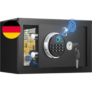 Biometrischer Tresor 18L Mit Fingerabdruck – Digitaler Safe Für Zuhause, Diebsta