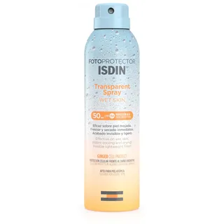 Isdin Fotoprotector Durchsichtiges Spray Für Nasse Haut SPF50 250 ml ist ein sof