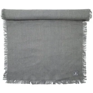 GREENGATE Leinen Tischläufer grau 140x45cm