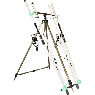 FISH-XPRO Beach Pro DeLuxe – 2-Ruten – Strandset – 3,90m