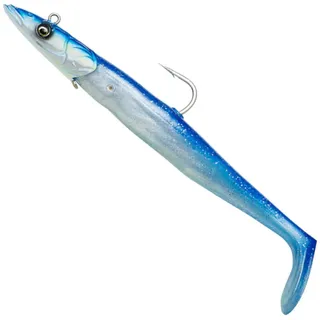 Savage Gear Sandeel V2 Weicher Köder Für Aale 275g 275 Mm - Blue Pearl Silver - One Size