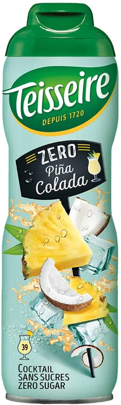 Teisseire Cocktail Zero Sirup Piña Colada 600ml