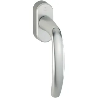 HOPPE 2326338 Fenstergriff Atlanta- Secustik Vierkant 7 x 37 mm, silber