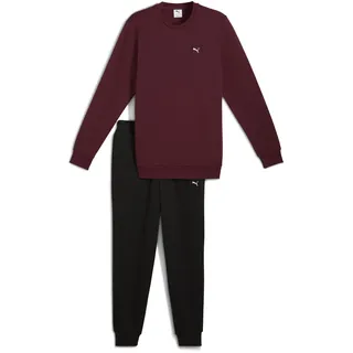 Puma Ess Elevated Trainingsanzug - Ruby Shimmer - S