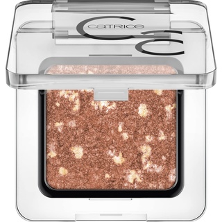 Catrice Art Couleurs Eyeshadow, Lidschatten, Nr. 420, Braun, hochpigmentiert, schimmernd, farbintensiv, glitzernd, vegan, ohne Mikroplastikpartikel, Nanopartikel frei, ohne Parfüm, 1er Pack (2.4g)