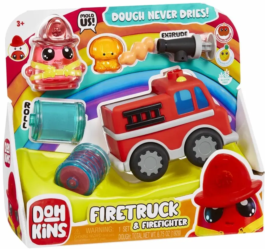DohKins Feuerwehrwagen & Feuerwehrmann