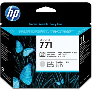 HP 771 photo schwarz + hell grau CE020A