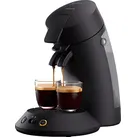 PHILIPS SENSEO® CSA210/22 Original Plus Eco 2-Tassen-Funktion, Milder oder starker Kaffee, 0.7L Wassertank, Padmaschine, Klavierlackschwarz