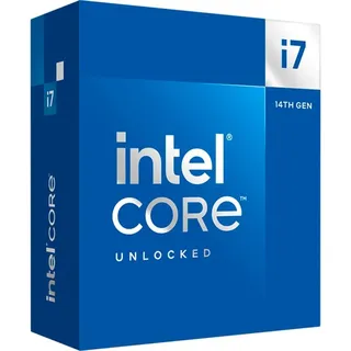 Intel Core i7-14700F 3,4 GHz 8+12 Kerne 33MB Cache Sockel 1700 (Boxed o. Lüfter)