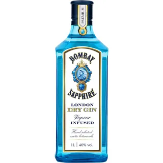 Bombay Sapphire Sapphire 40% vol 1 l