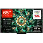 TCL 65Q7C QLED Mini LED Fernseher, 65 Zoll, 4K HDR Premium, Dolby Vision IQ & Atmos, Smart TV mit Google TV, Bang & Olufsen 6.2.2 Sound, 144Hz VRR, AMD FreeSync Premium Pro, HDMI 2.1, AirPlay 2, Alexa, IMAX Enhanced