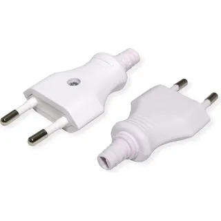 Bachmann Euroflachstecker ws, m.Schraubanschl. 900.003