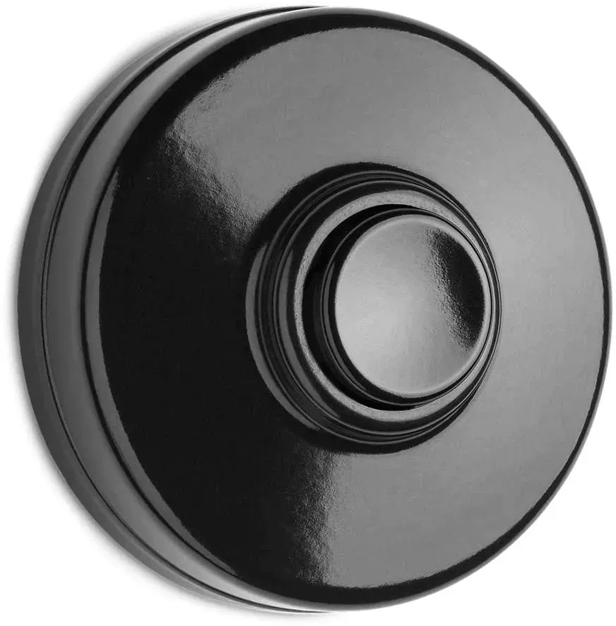 THPG 100880 Klingeltaster Bakelit Schwarz