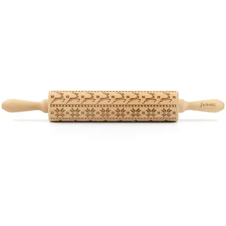 Folkroll 3D-Motiv-Teigrolle 43 cm,