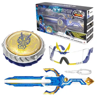 INFINITY NADO Kreisel für Kinder Metall Spielzeug Jungen, Battle Tops Kreisel Launcher Spielzeug, Spinning Tops Jungen ab 5 6 7 8 9 10 11 12 Jahre, Goggle Battle Pack