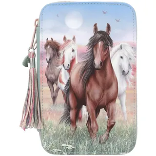 DEPESCHE Miss Melody 3 Fach Federtasche Hoof Clatter