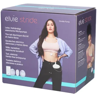 Elvie Stride - Elektrische Doppelpumpe, Transparent