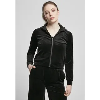 Urban Classics Zip-Kapuzenpullover in black | Gr.: S