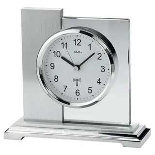 Moderne Tischuhr mit Funkwerk, batterie betrieben - Modern Style - AMS 5140 by AMS