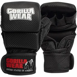 Gorilla Wear Ely MMA Sparring Handschuhe - Schwarz/Weiß schwarz|weiß M/L