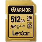 Lexar Professional Gold Armor SD-Karte UHS-II V60 R280/W210 MB/s IP68 – 512GB | ✔️ Jetzt: Best-Preis