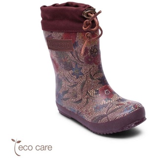 Bisgaard Thermo Gummistiefel, Mehrfarbig Flowers-Bordeaux, 22 EU - 22 EU