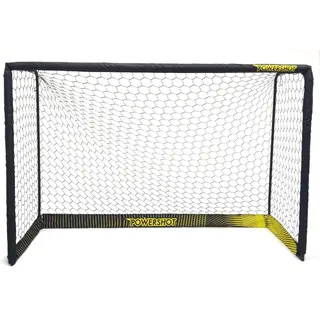 Fußballtor aus schwarzem Stahl - 2,4 x 1,6 m schwarz|gelb sans taille