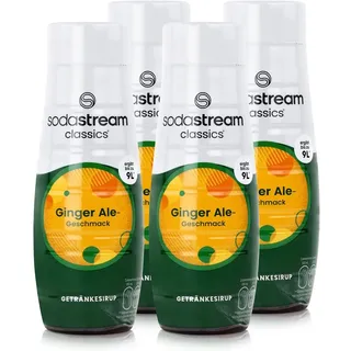 SodaStream Getränke-Sirup classics Ginger Ale 440ml (4er Pack)