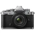 Nikon Zf SL kit w/40mm SE + promo case, Kamera, Schwarz, Silber