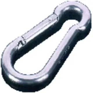 ede - pösamo PÖSAMO Feuerwehr-Karabinerhaken gelb-Zn 50x 5mm